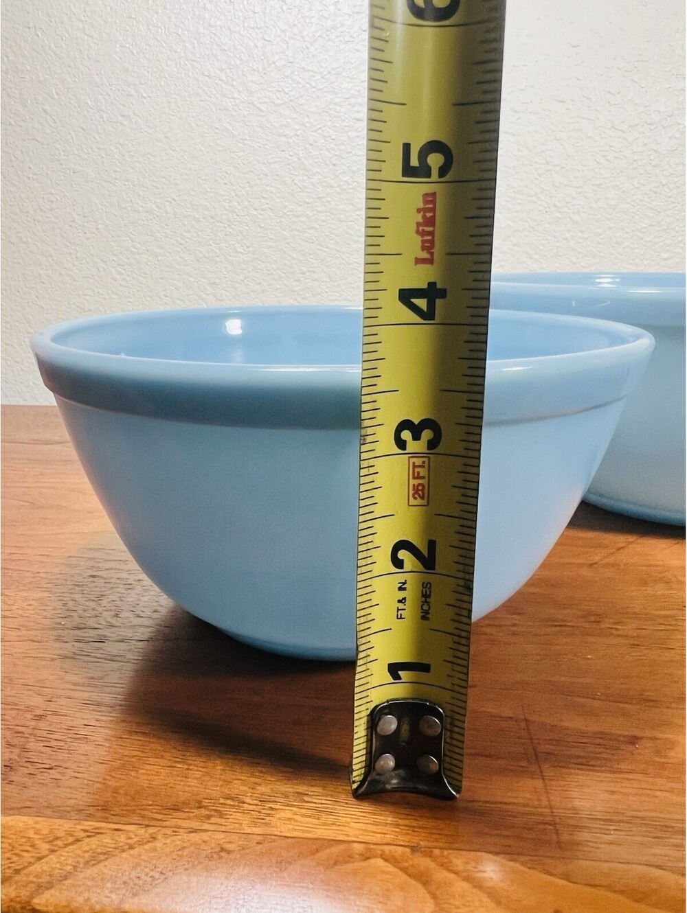 Vintage Pyrex Delphite Bluebelle Nesting Bowls 401 403 HTF - Picture 12 of 15